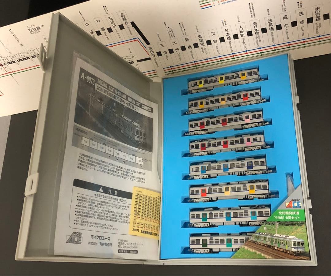 管理番号1647 Nゲージ 北総7150形　マイクロエース 8両セット