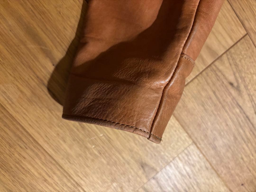 【ハンバーグ】シングルライダースジャケット　GIN URBAN