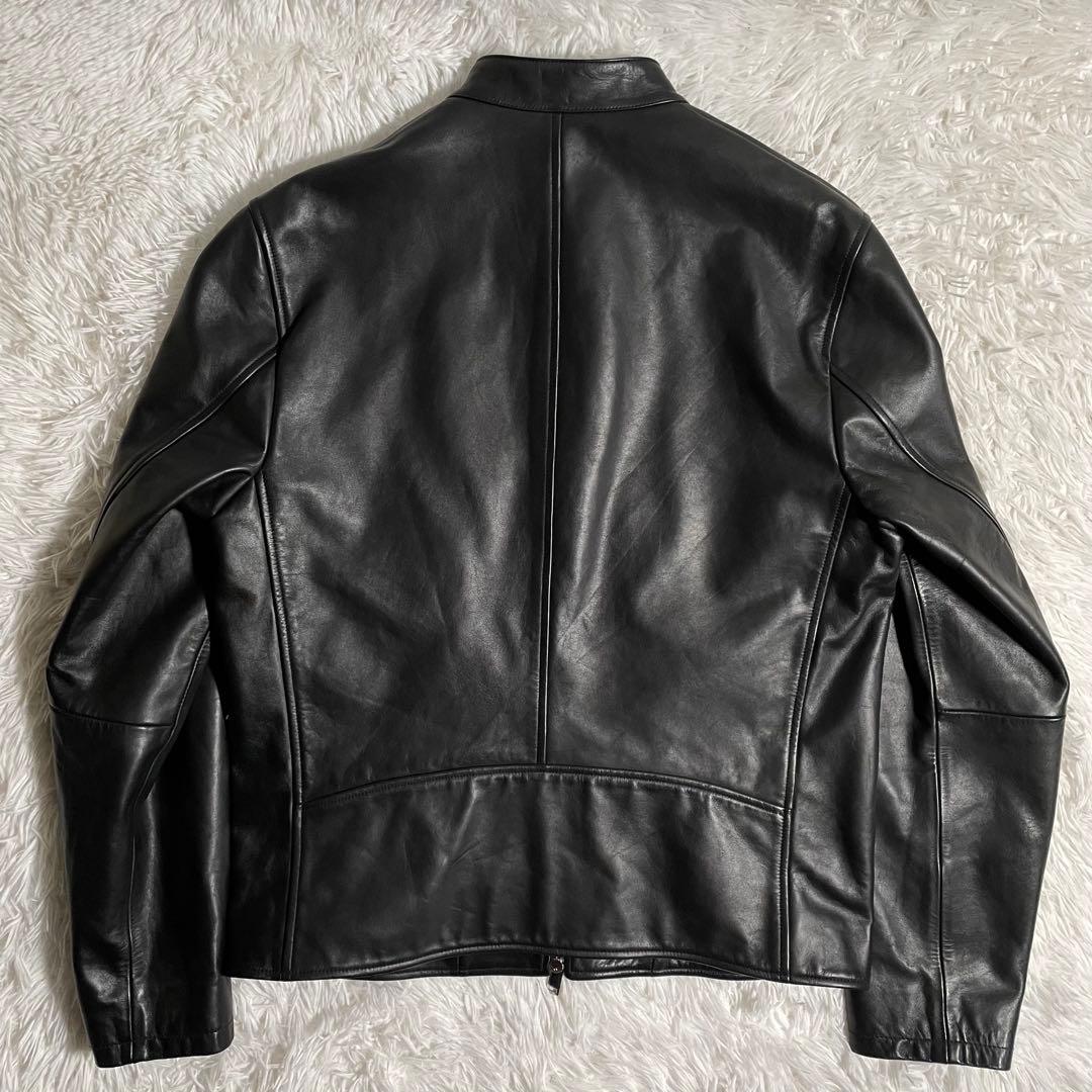 セオリー レザージャケット スタンドカラー ラムナッパレザー
