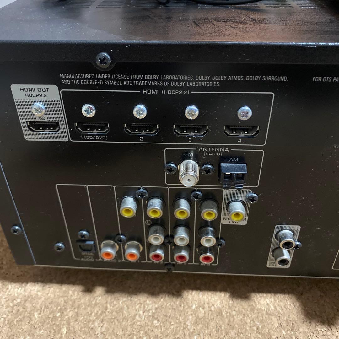 YAMAHA RX-V581 AVレシーバー 通電ok リモコン・アンテナ