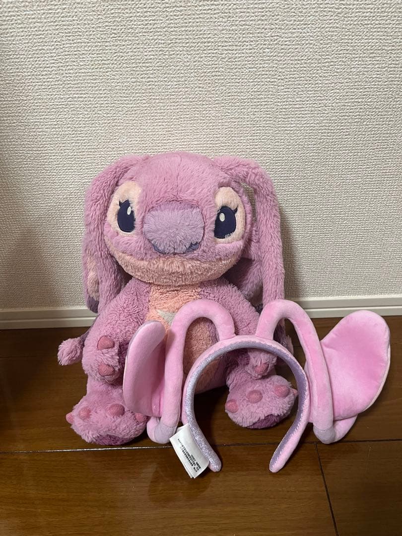 ディズニー エンジェル カチューシャ ぬいぐるみ セット