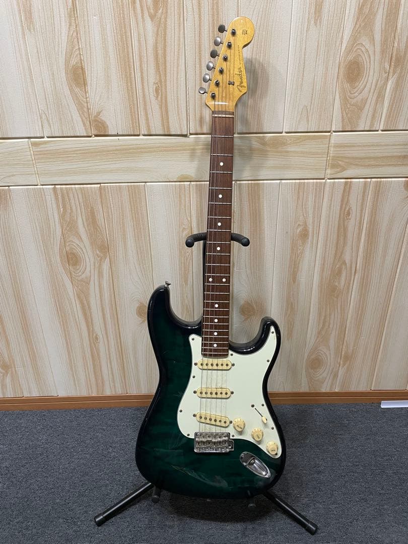 fender Japan ストラトキャスター　ST62/QT グリーン