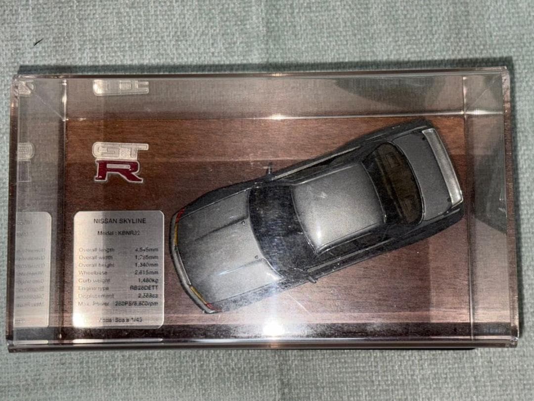 日産R32　スカイラインGT-R　ミニダイキャストモデル