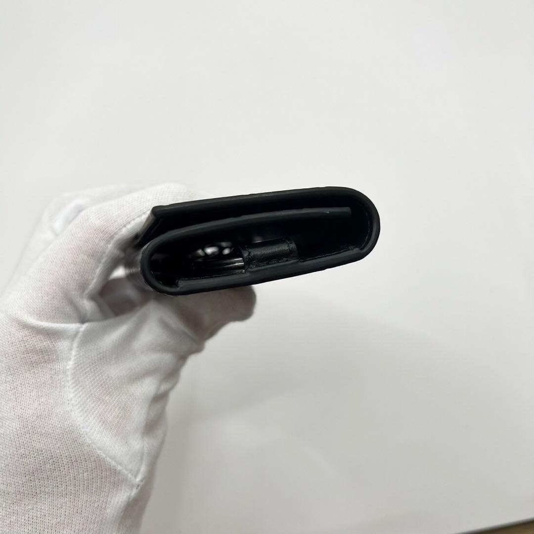 【美品】 CELINE セリーヌ キーケース クロコダイル型押し カーフスキン