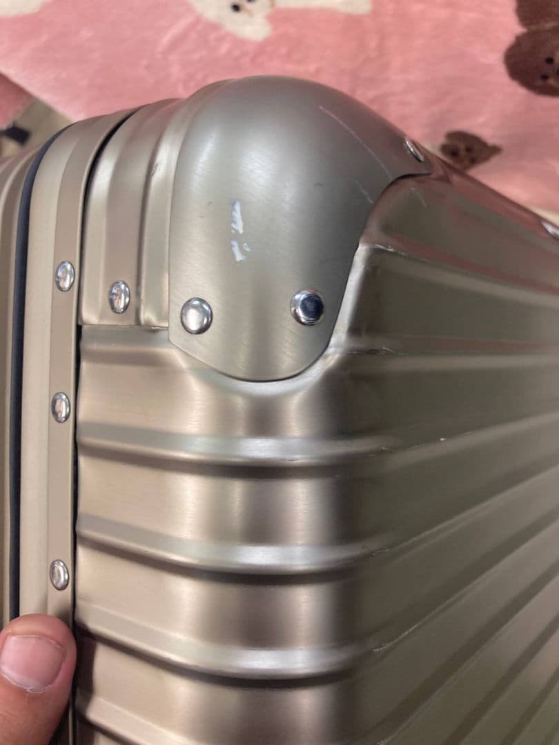 超レア！！RIMOWA リモワ トパーズ チタニウム ビジネストロリー 4輪