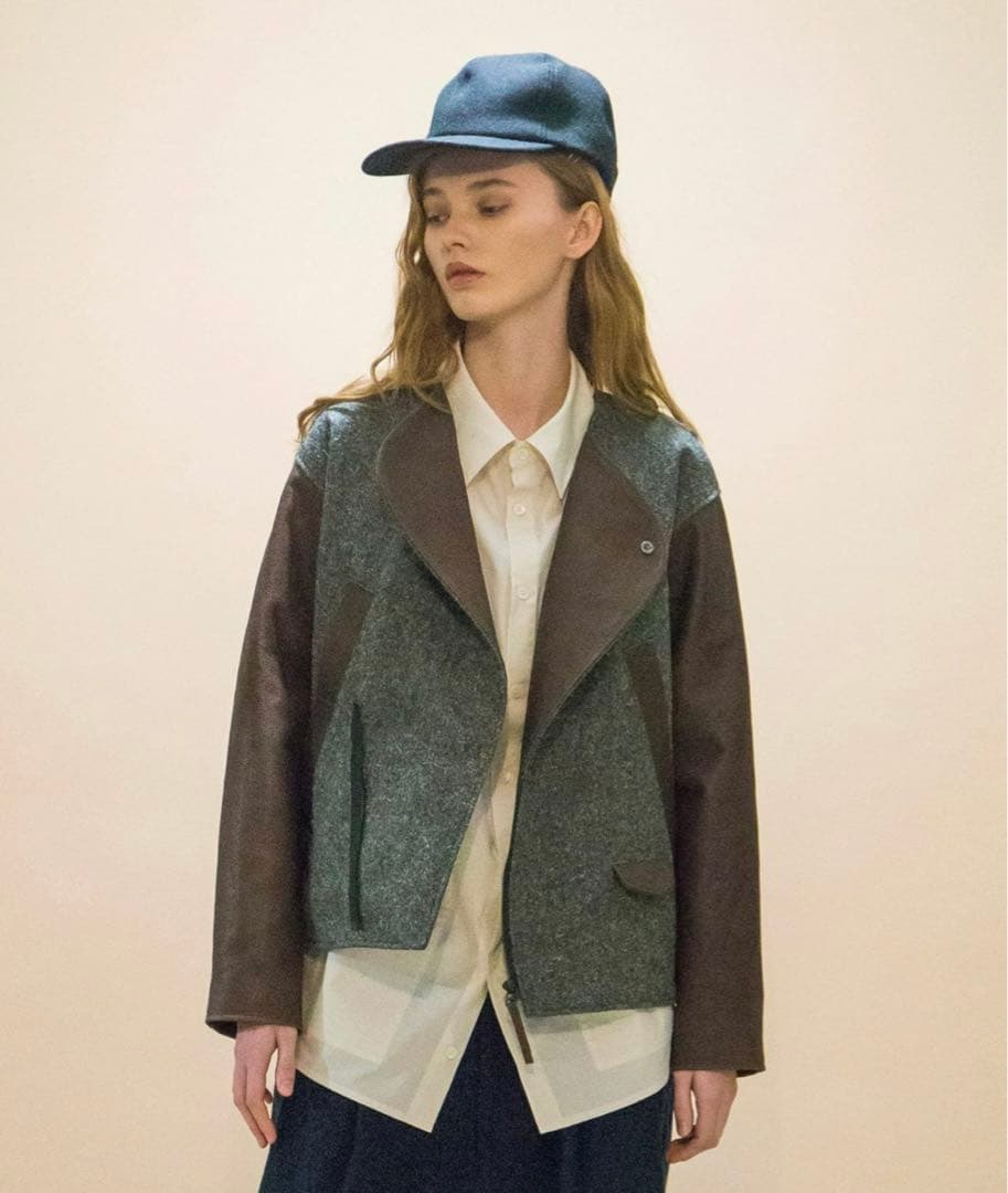 my beautiful landlet LEATHER JACKET ※新品