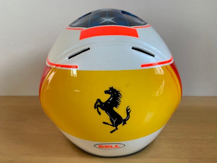 直筆サイン入り M.シューマッハ 1/2 ヘルメット 1996 BELL