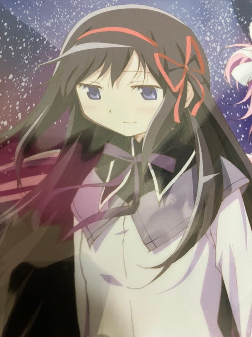 【非売品】魔法少女まどかマギカ 暁美ほむら アルティメットまどか クリアポスター