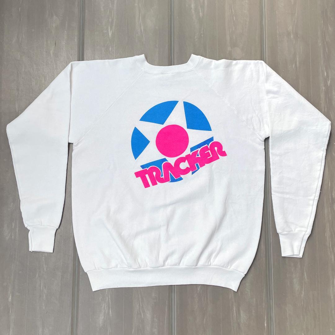 【1987年USA製】トラッカートラック Tracker スウェット ビンテージ