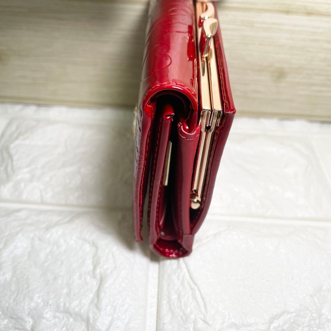 【新品・未使用】Vivienne Westwood 三つ折り財布 バーガンディー