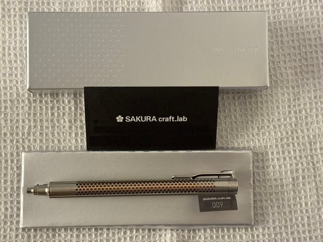 SAKURA craft.lab 009 ボールペン シルバー