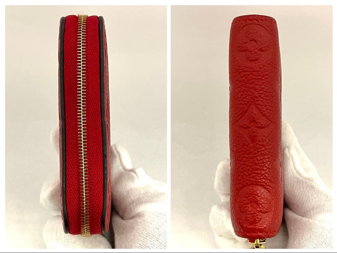 【超美品】ルイ・ヴィトン　アンプラント　ジッピー・パース