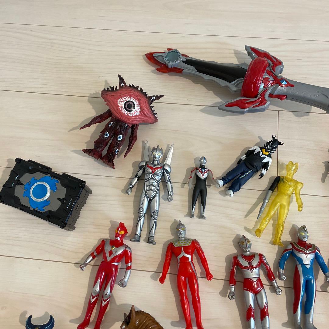 ウルトラマン　ソフビ　日本製　指人形　その他