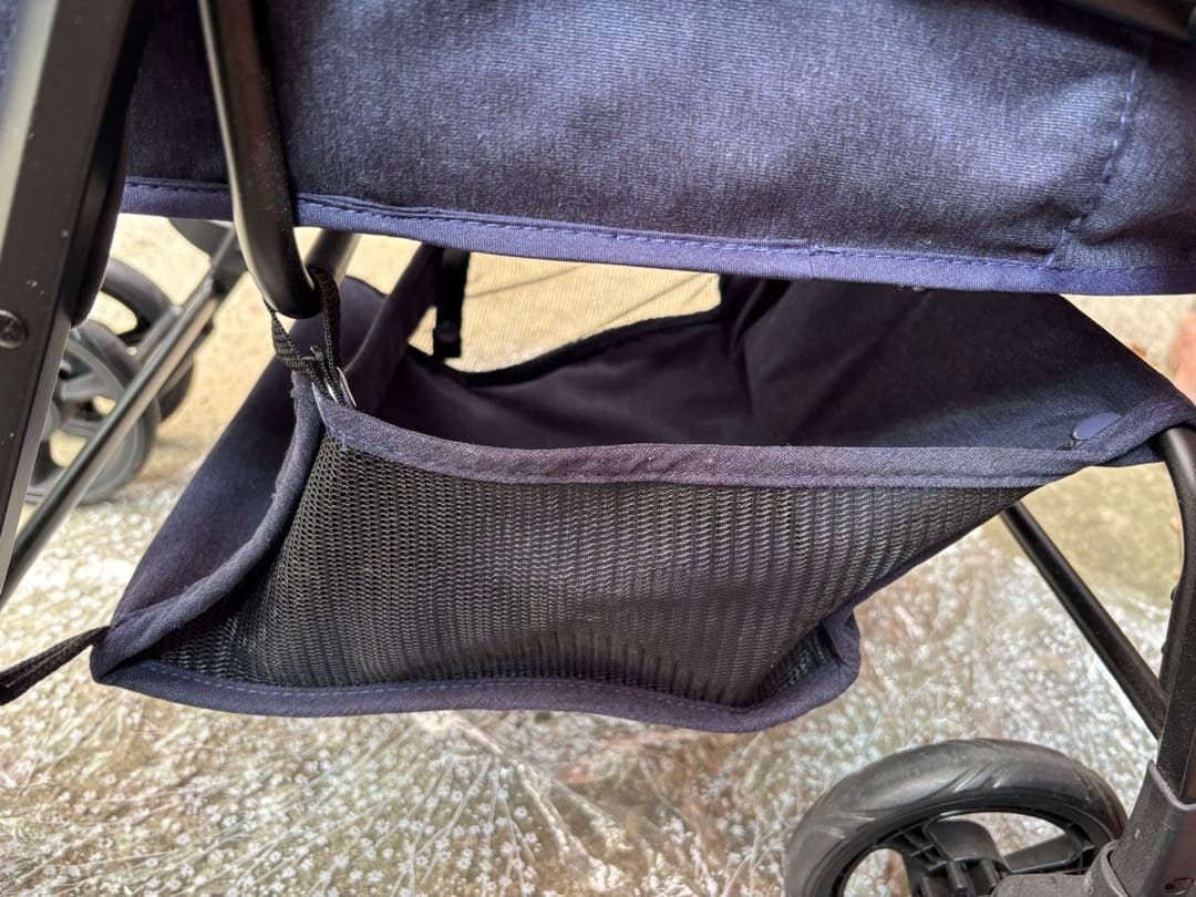 PEANUTS スヌーピー ペットカート ネイビー