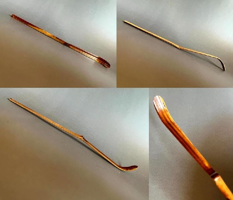 茶杓■宗春作 銘【神楽】大徳法孫柳生紹尚 竹茶杓 芳徳寺住職 橋本紹尚 骨董品■