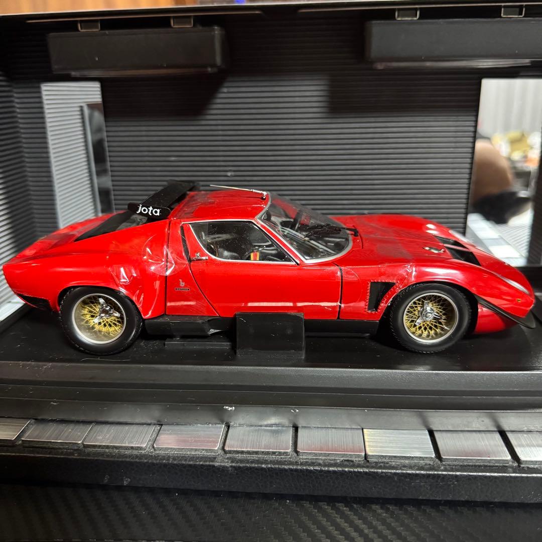 絶版未展示品 京商 1/18 ランボルギーニ イオタ SVR