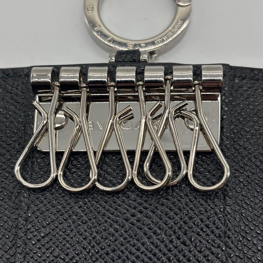現行デザイン 極美品✨ BVLGARI キーケース 6連 ビーゼロワン