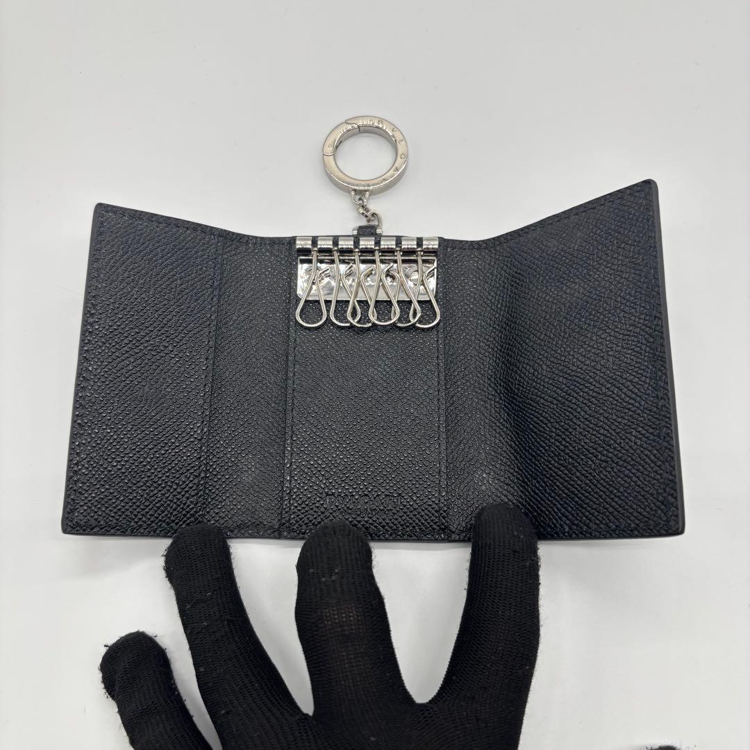 現行デザイン 極美品✨ BVLGARI キーケース 6連 ビーゼロワン