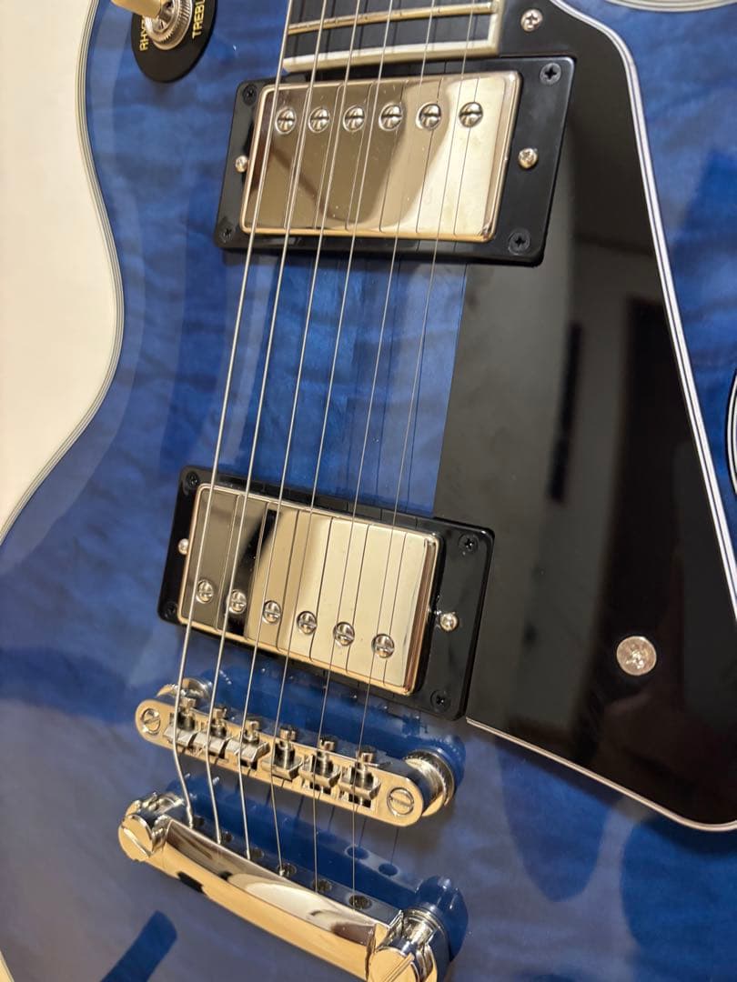 ギター Epiphone Les Paul Quilt Viper Blue