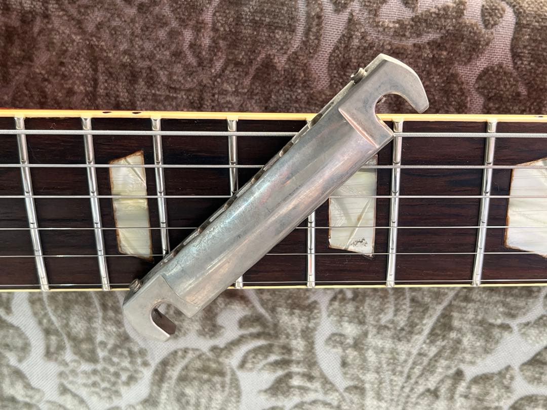 ギブソン 純正 アルミテールピース エイジドヒスコレ イモネジラップアラウンド