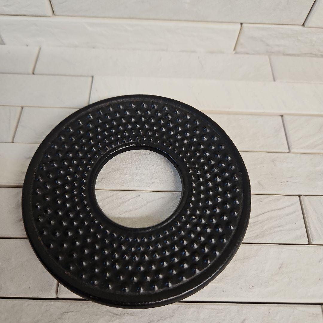 ◾南部鉄瓶　運南堂　鍋元　未使用　南部鉄器茶こぼし　未使用