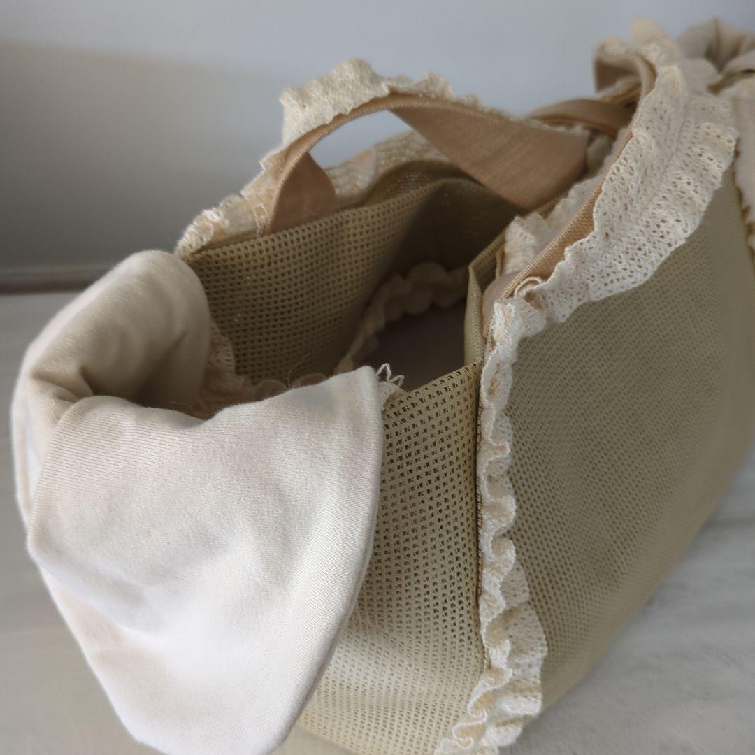 Trilly tutti brilli ARENA BEIGE メッシュバッグ