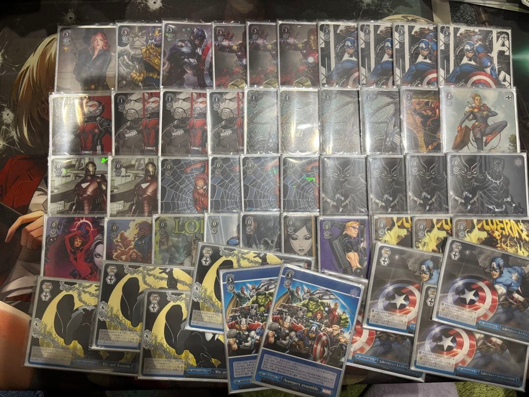 WS marvel 8門　デッキ+パーツ