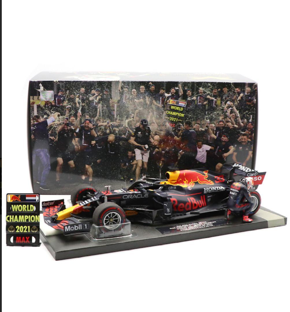 【MVショップ】1/18 RB16B  2021アブダビGP フェルスタッペン