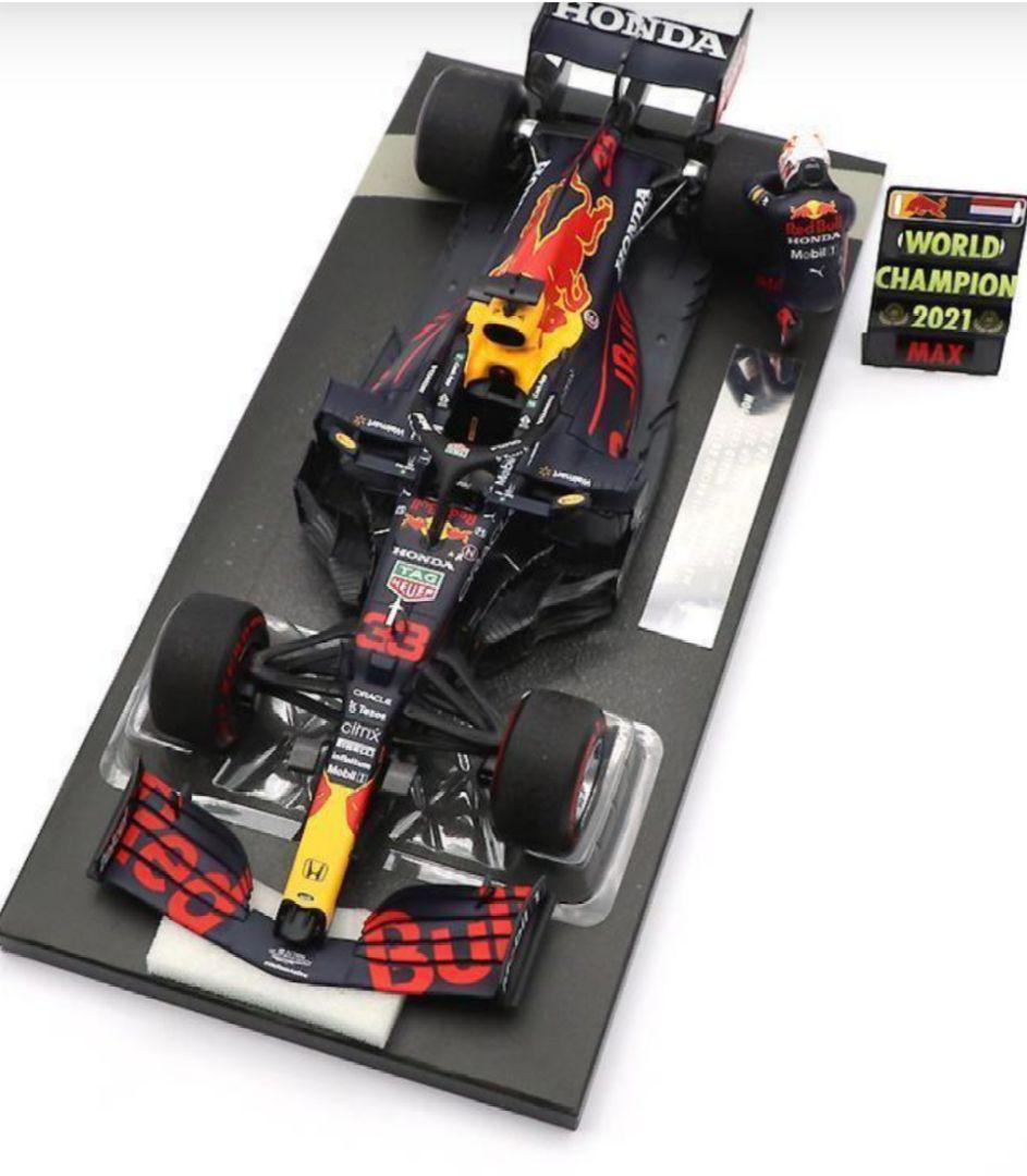 【MVショップ】1/18 RB16B  2021アブダビGP フェルスタッペン