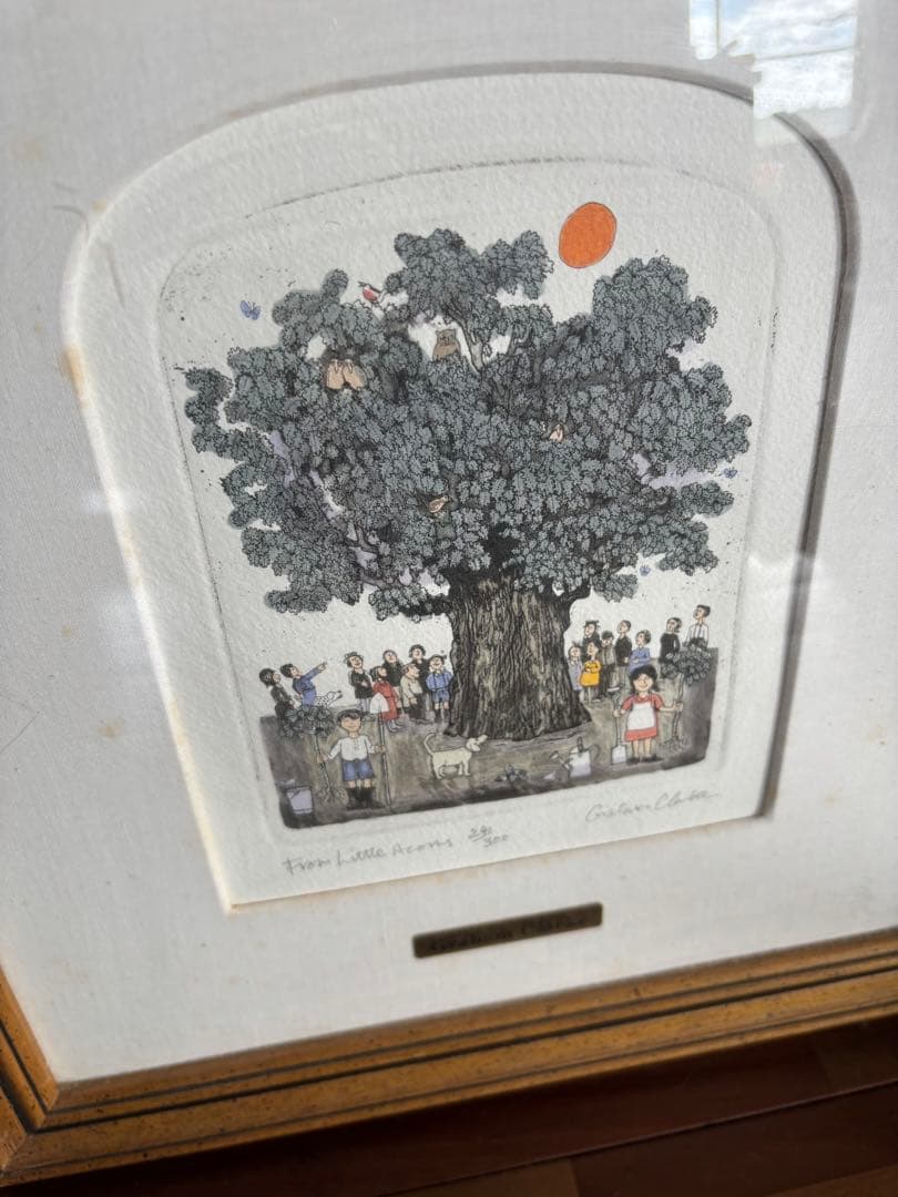 グラハム・クラーク　リトグラフ 限定版