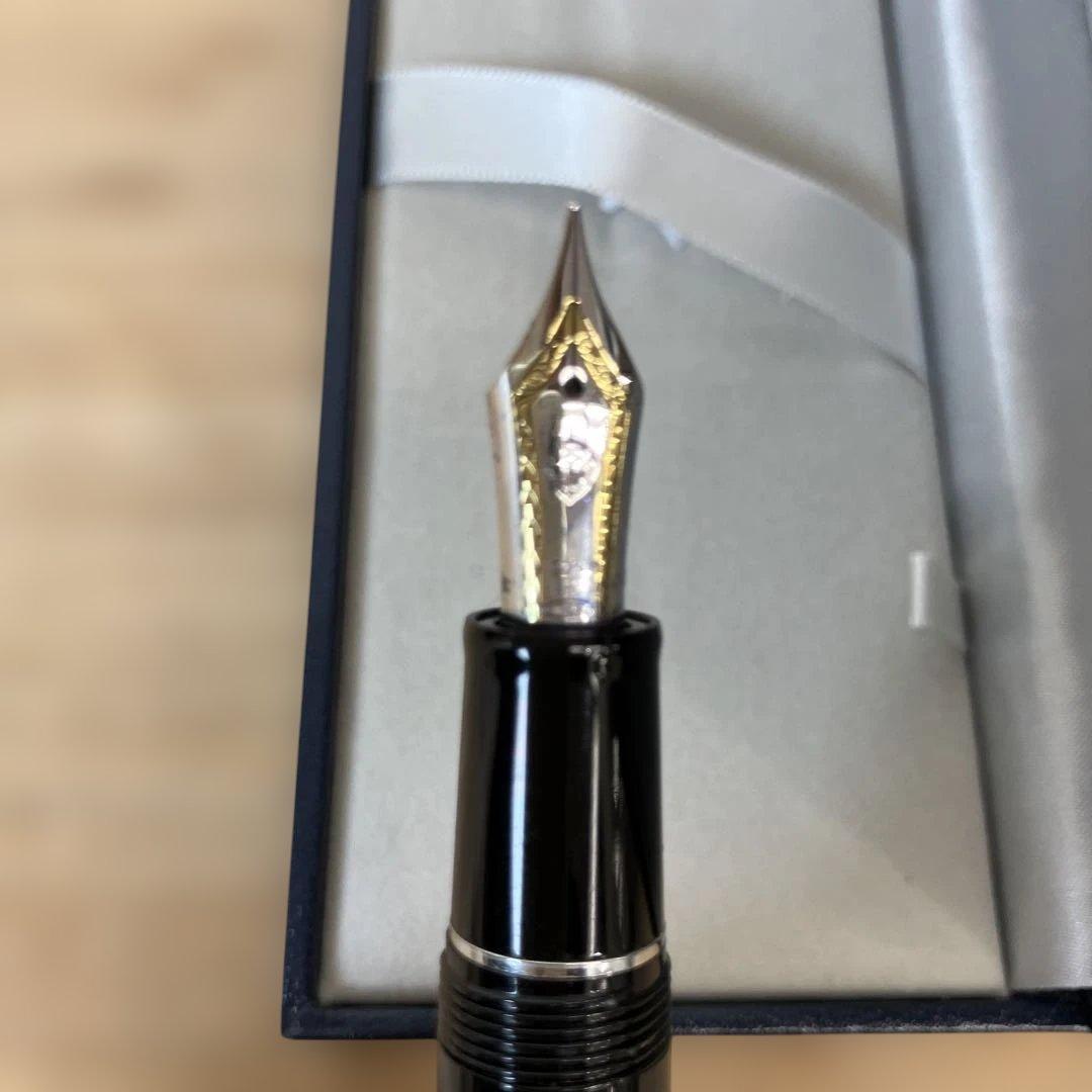 美品 Sailor 万年筆 黒　21K/875