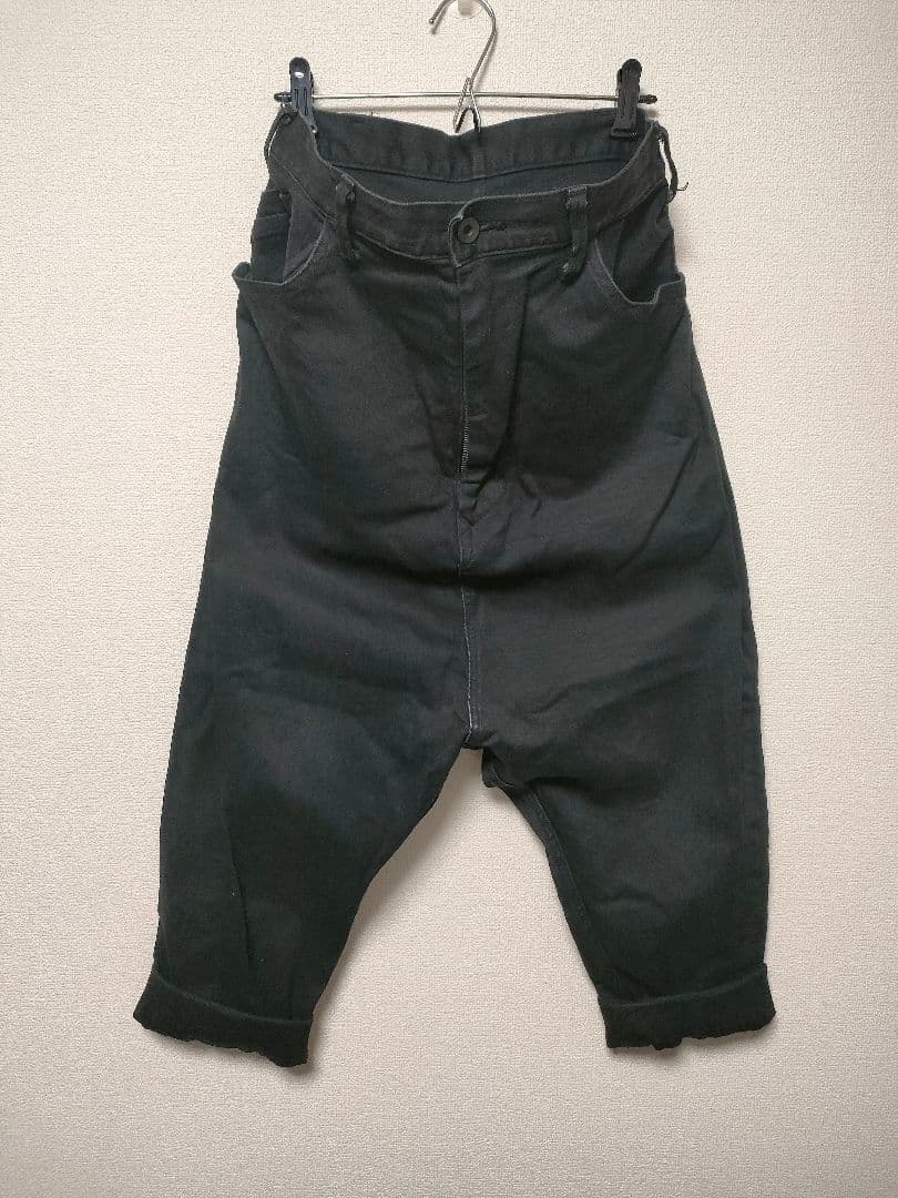 【特価】Julius　サルエルデニムパンツ　717PAM16-BK