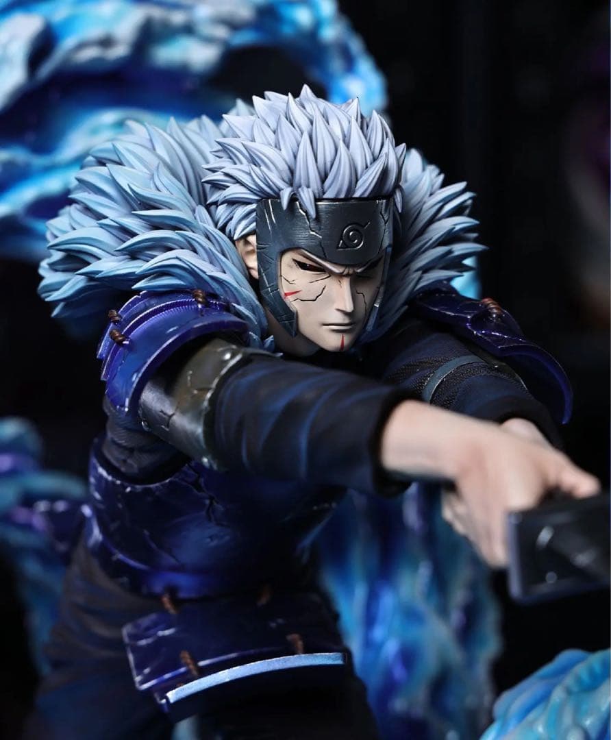 NARUTOナルト　飛雷神斬り　千手扉間　ガレージキッド　フィギュア　完成品