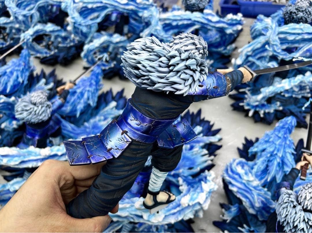 NARUTOナルト　飛雷神斬り　千手扉間　ガレージキッド　フィギュア　完成品