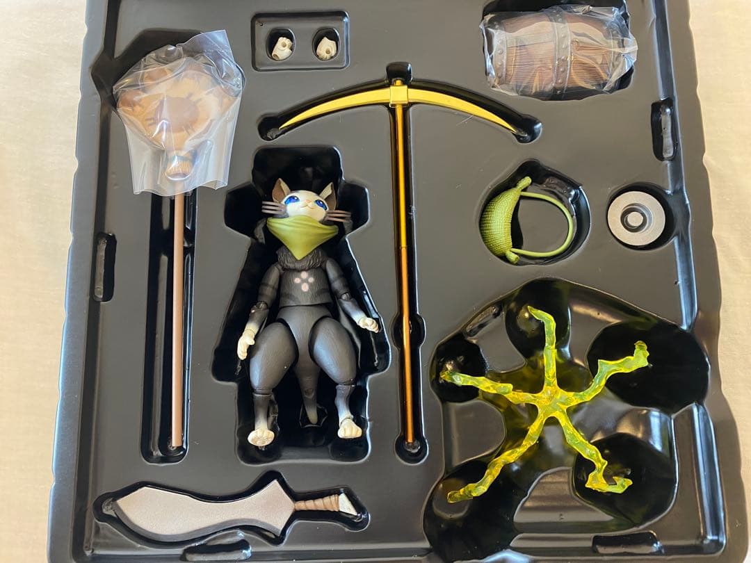 Vulcanlog 006 モンハンリボ メラルー 塗装済み可動フィギュア