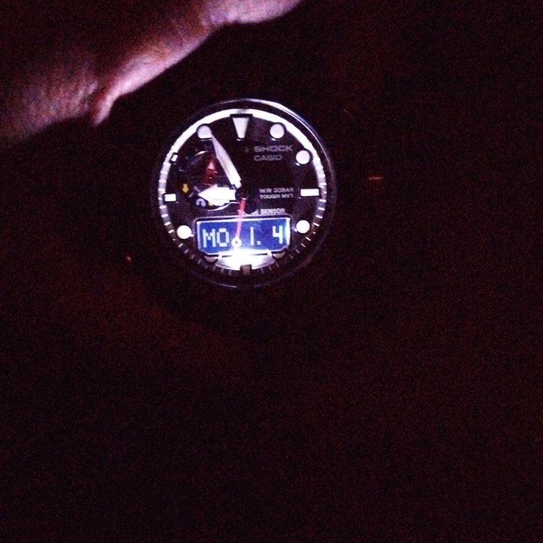 アカムツ　CASIO G-SHOCK GWN-1000B　ガルフマスター