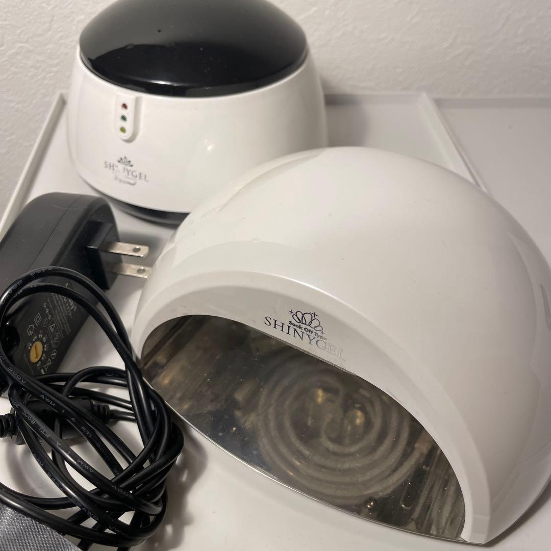 ジェルネイル 引退品 ネイルライト & リムーバー付き パーツ ネイルチップ多数