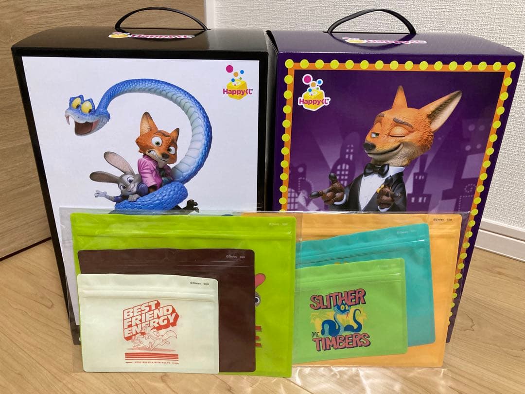 ズートピア　ハッピーくじ　Happyくじ　A賞 ラスト賞　セット　フィギュア