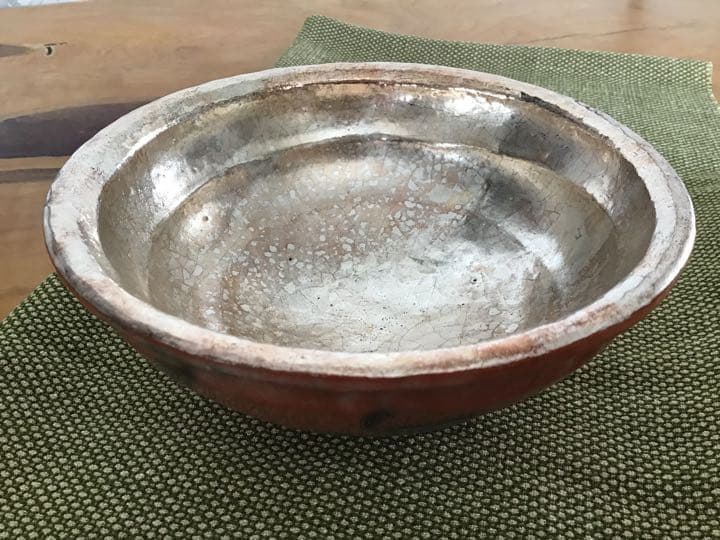 島台茶碗　茶道具　抹茶椀　和楽作　金銀一双茶碗