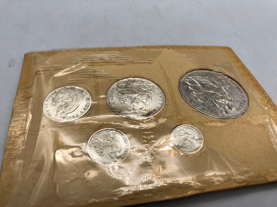 1ソル銀貨等おまとめ 1890年 1907年 1908年 1902年 ペルー