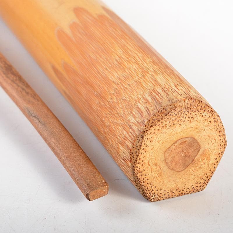 茶道具　裏千家十四代淡々斎　自作茶杓　書付　共筒共箱　D　R5708