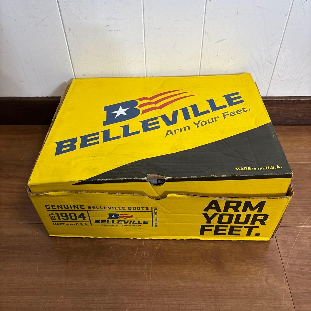 未使用品　米軍　実物　BELLEVILLE ミリタリー ブーツ　32cm