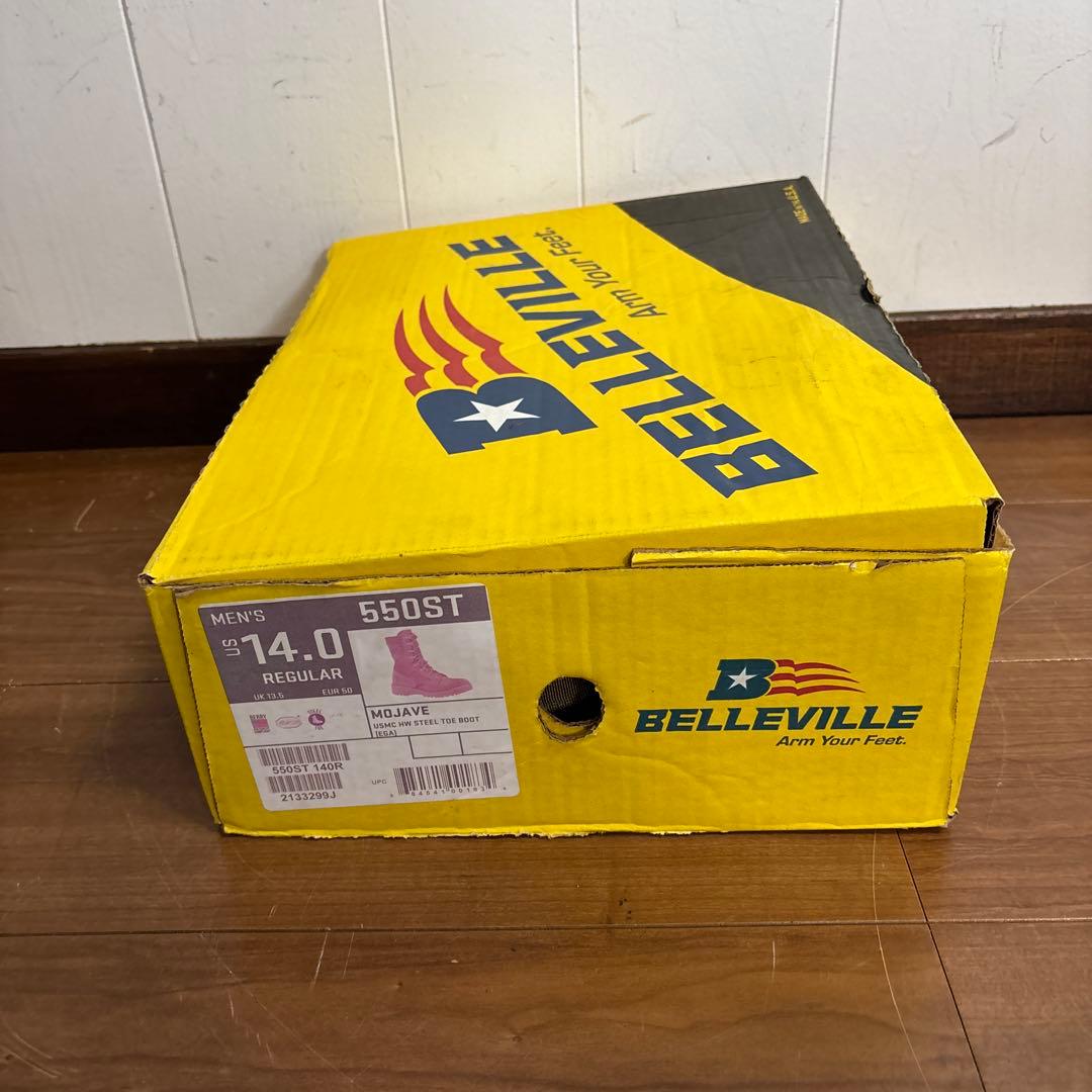 未使用品　米軍　実物　BELLEVILLE ミリタリー ブーツ　32cm