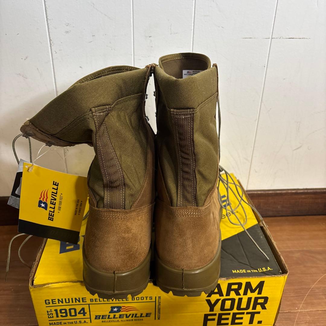 未使用品　米軍　実物　BELLEVILLE ミリタリー ブーツ　32cm