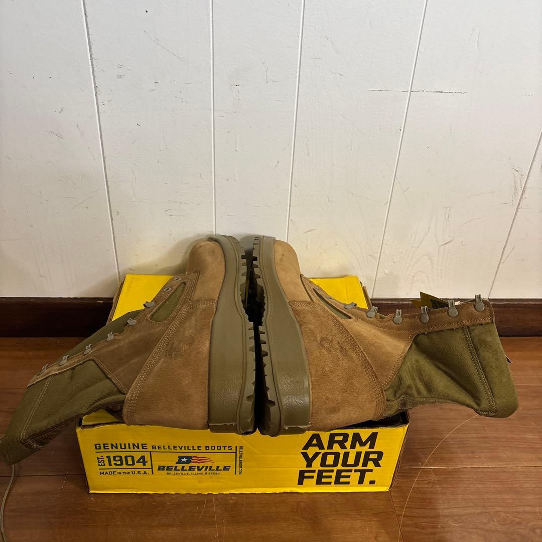 未使用品　米軍　実物　BELLEVILLE ミリタリー ブーツ　32cm