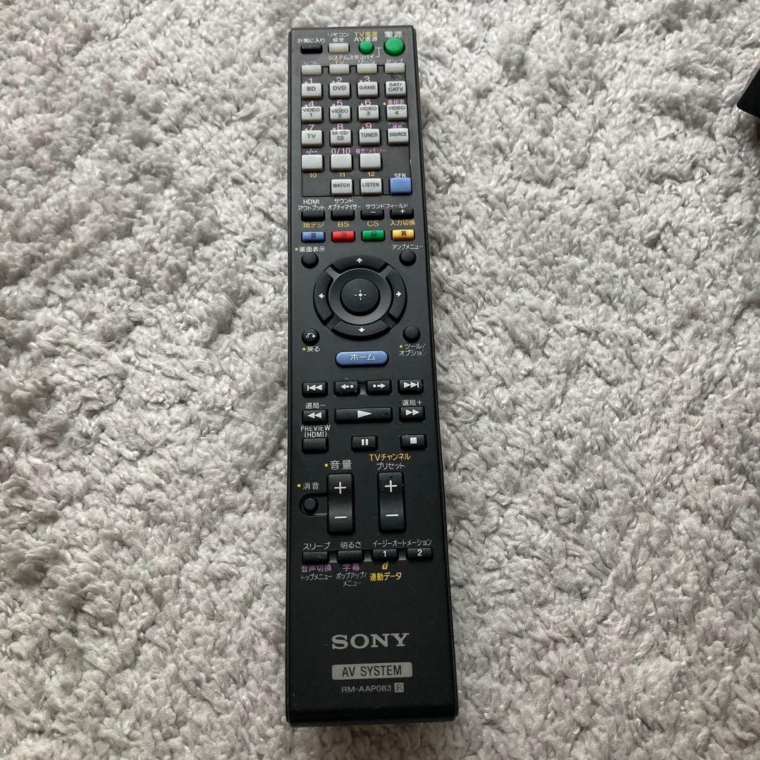 SONY アンプ STR-DN2030 マルチチャンネルインテグレート