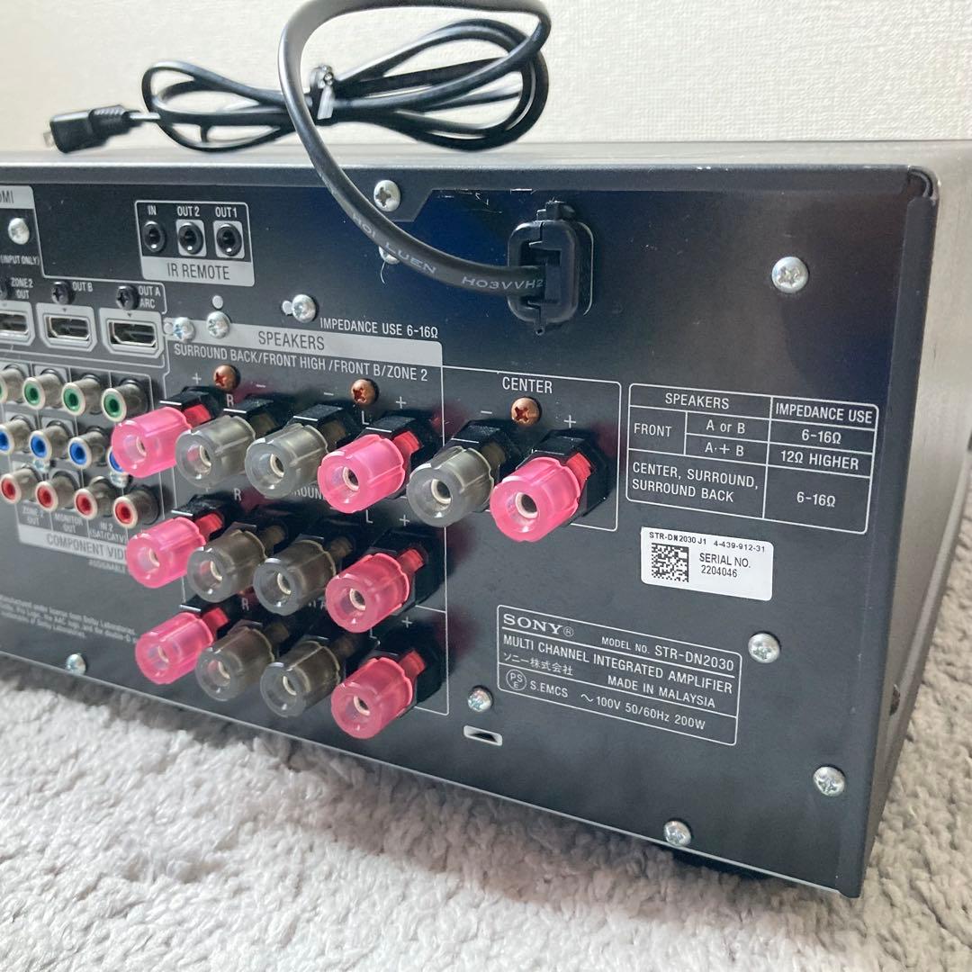 SONY アンプ STR-DN2030 マルチチャンネルインテグレート