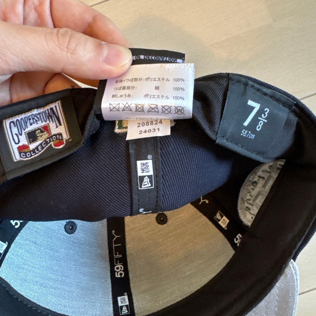 New Era 59FIFTY キャップ ネイビー 50周年記念