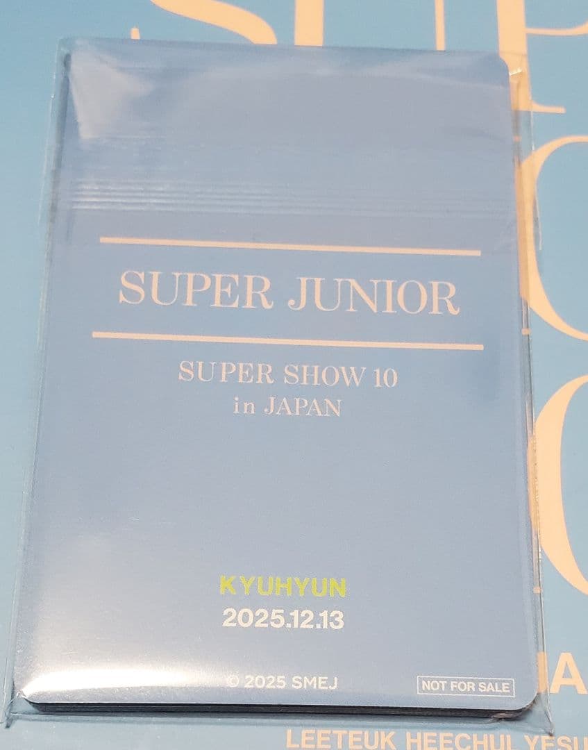 SUPERJUNIOR SS10アプグレ 12/13トレカ 9枚マフラー銀テ付き