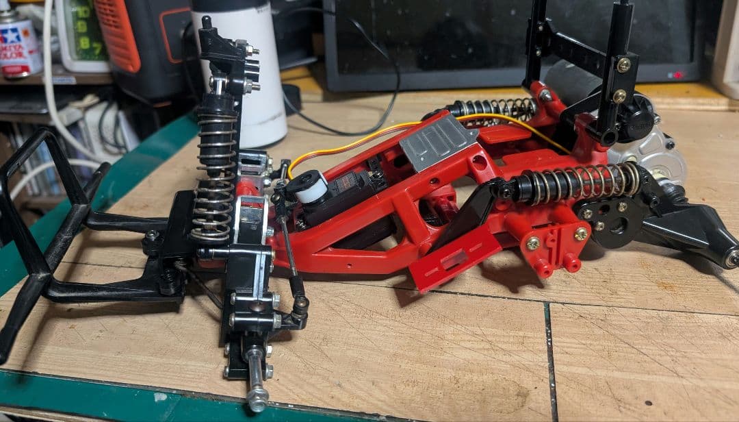 タミヤ　当時物ブラックフット　シャーシのみ